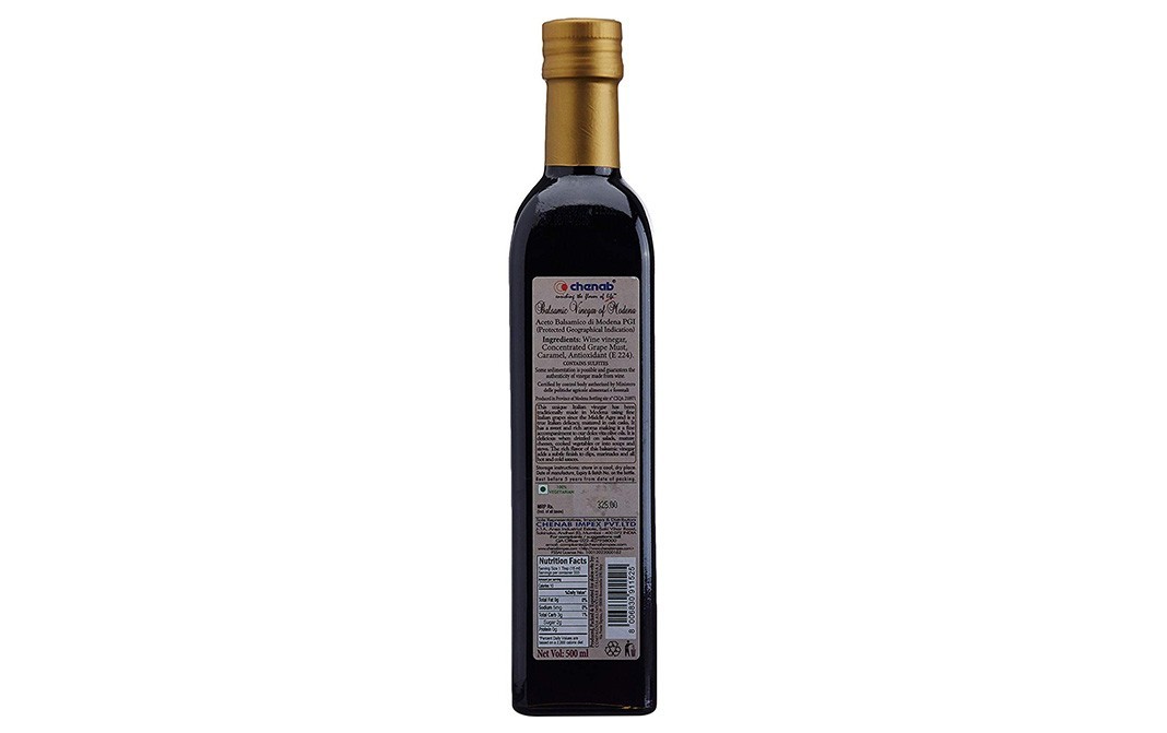 Dolce Vita Balsamic Vinegar of Modena    Glass Bottle  500 millilitre